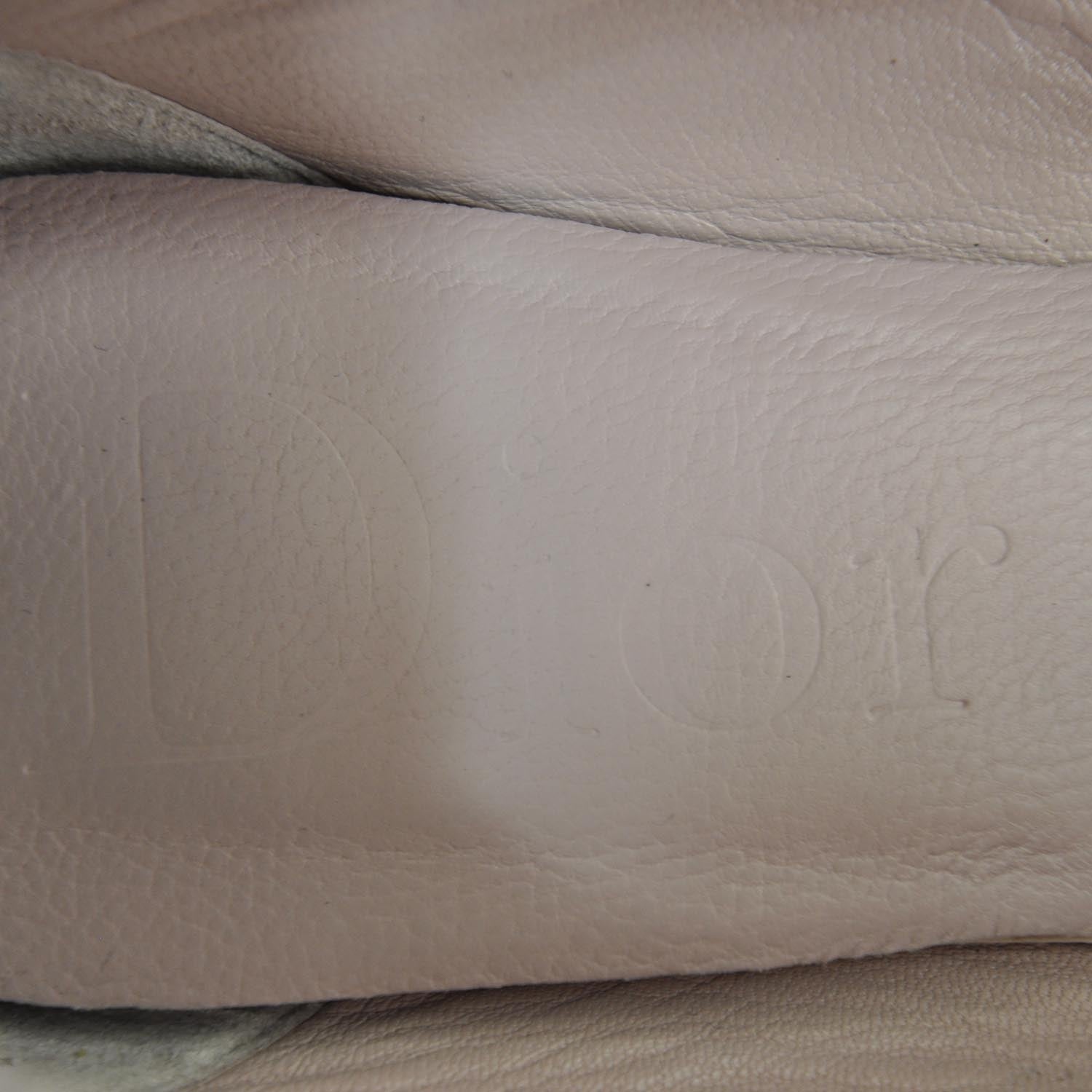 Christian Dior Leather Ballet Flats 37 Pink 8 of 9