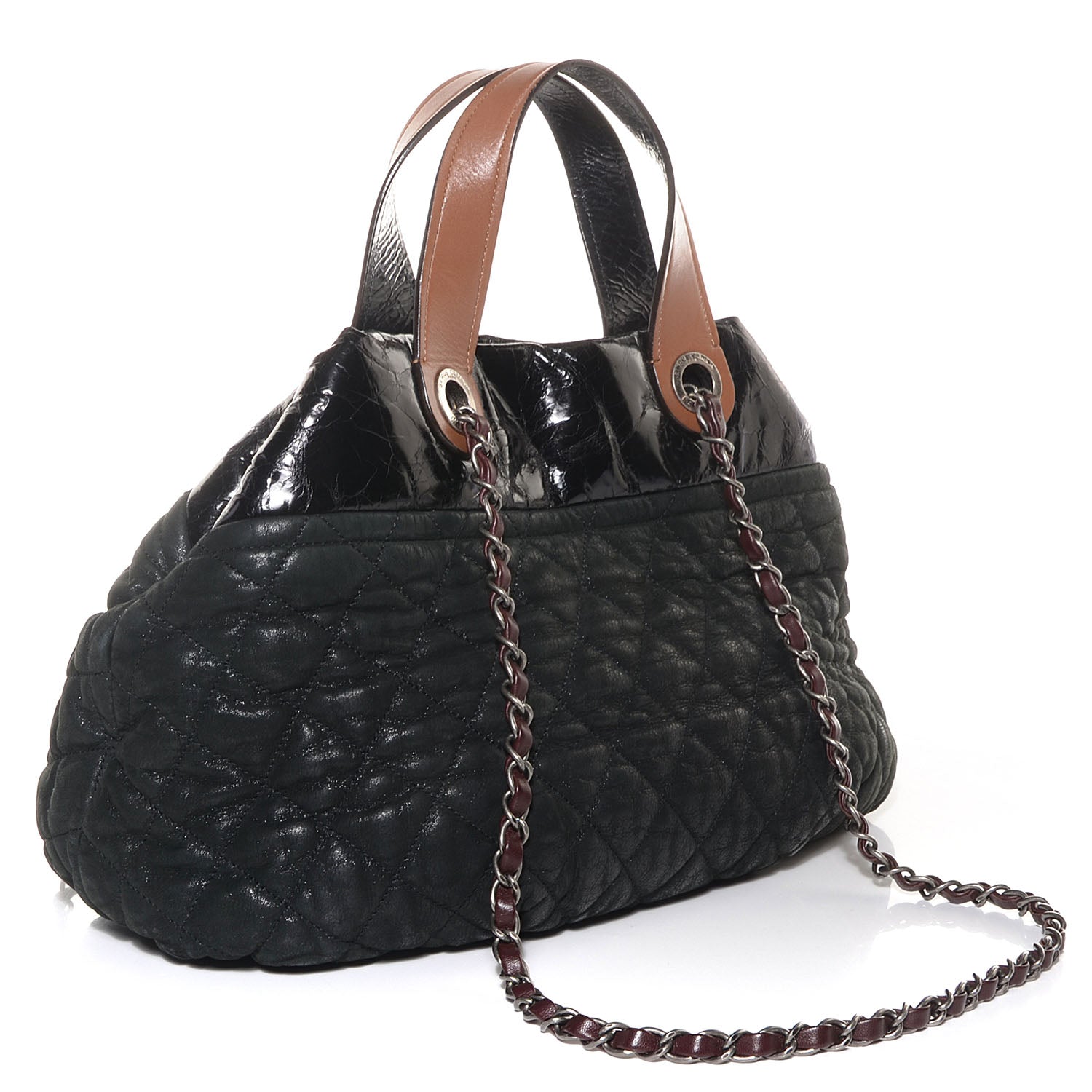 Chanel Iridescent Calfskin Small In The Mix Tote Black 3 of 7