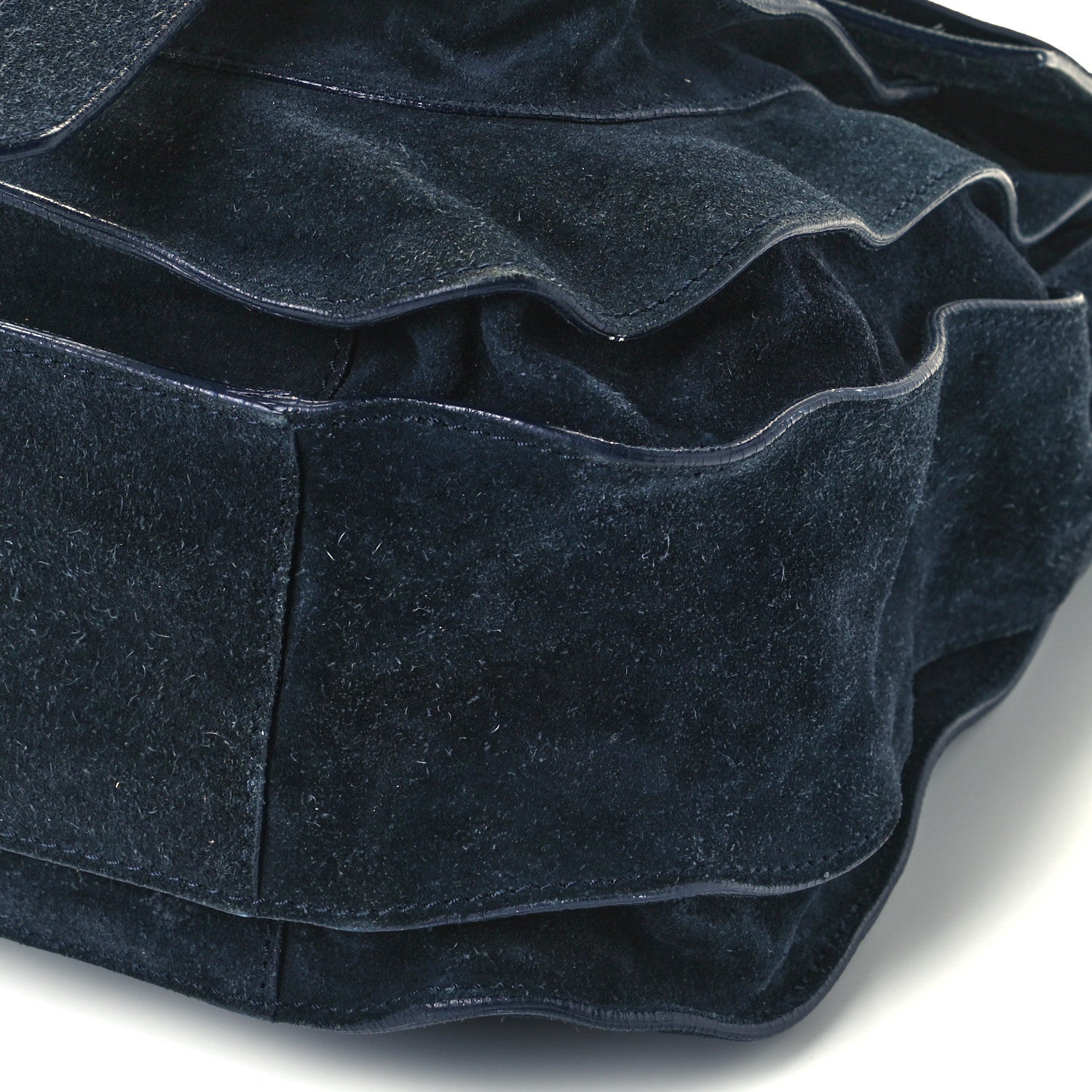 Proenza Schouler Suede Medium PS1 Satchel Navy 11 of 11