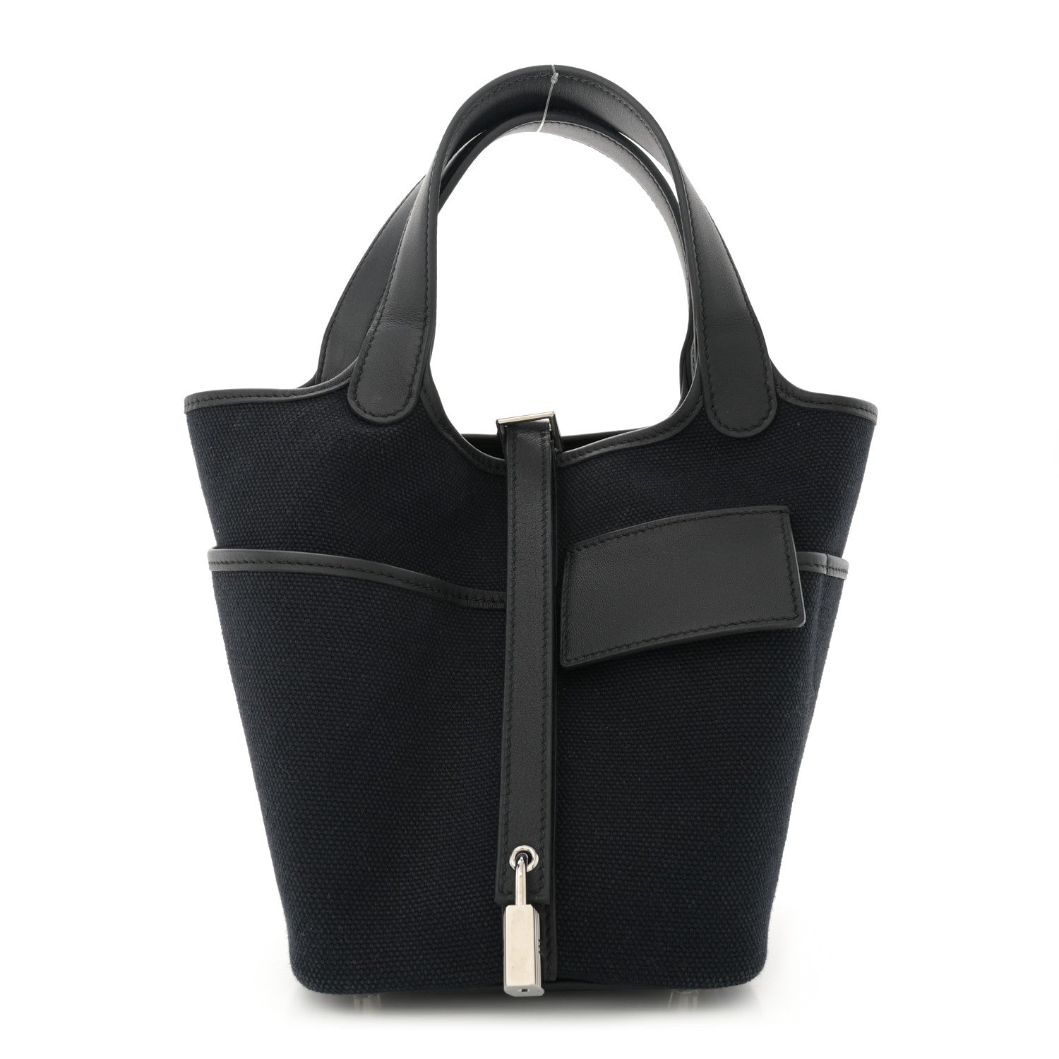 Hermes Toile Goeland Swift Cargo Picotin Lock 18 Black 1 of 11