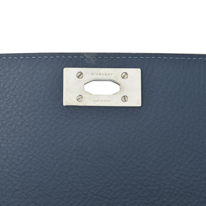 Givenchy Grained Calfskin Shark Lock Long Flap Wallet Prussian Blue 7 of 9