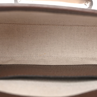 Gucci Monogram Jumbo GG Textured Dollar Calfskin Web Mini Horsebit 1955 Shoulder Bag Camel Ebony New Acero 4 of 12