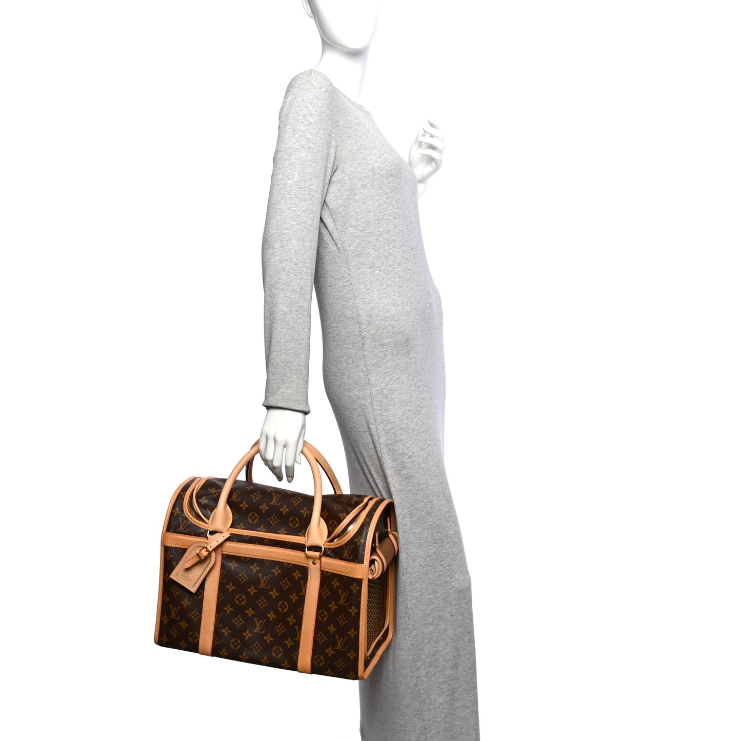 Monogram Dog Carrier 40