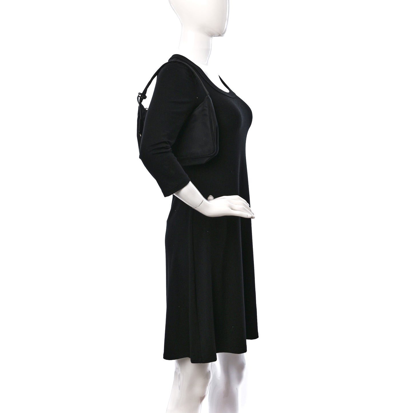 Tessuto Nylon Mini Re-Edition 2000 Bag Black