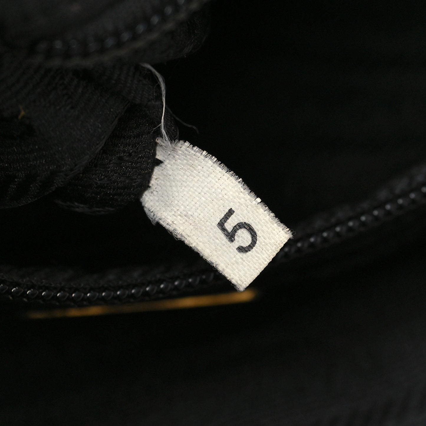 Nylon Tessuto Impuntu Quilted Tote Black