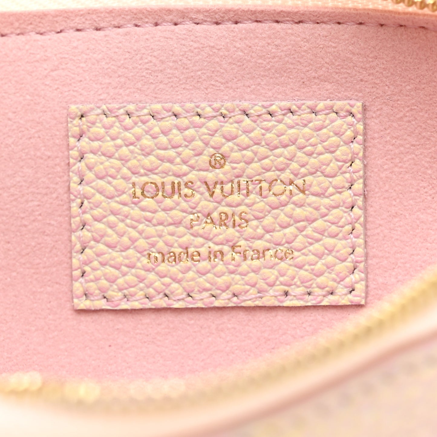 Empreinte Monogram Summer Stardust Trio Pouch Pink Water Green Lilas