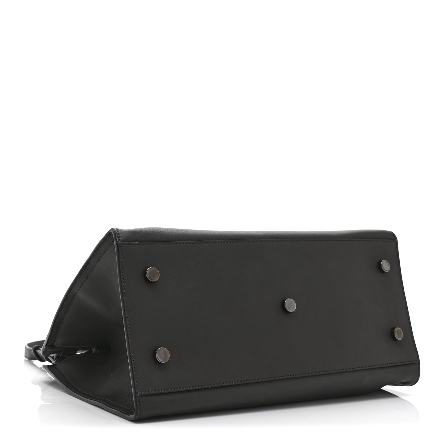 Calfskin Small Monogram Cabas Grey