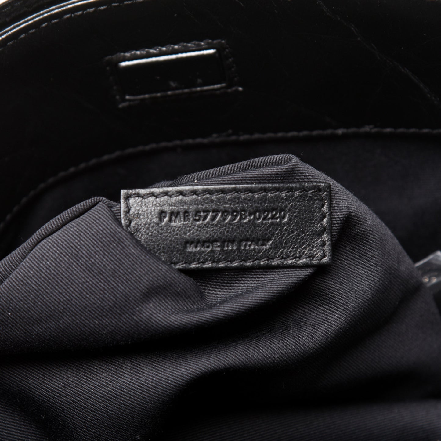 Crinkled Calfskin Matelasse Monogram Niki Shoulder Bag Black