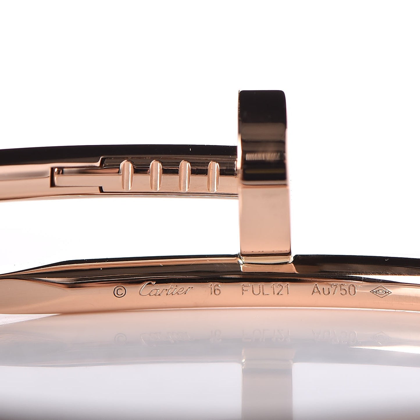 18K Pink Gold Juste Un Clou Bracelet 16