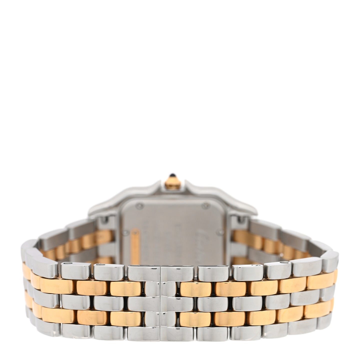 Stainless Steel 18K Yellow Gold 27mm Panthere Quartz Watch