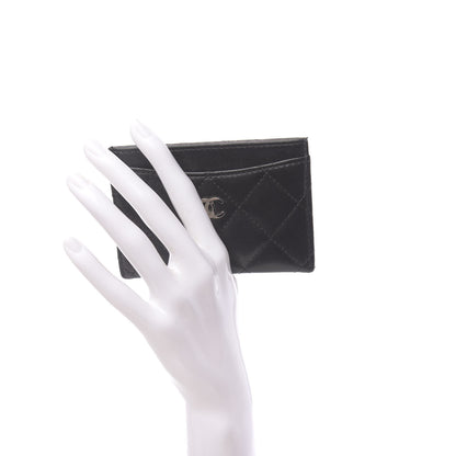 Chanel Lambskin Quilted Card Holder Black 2 of 9