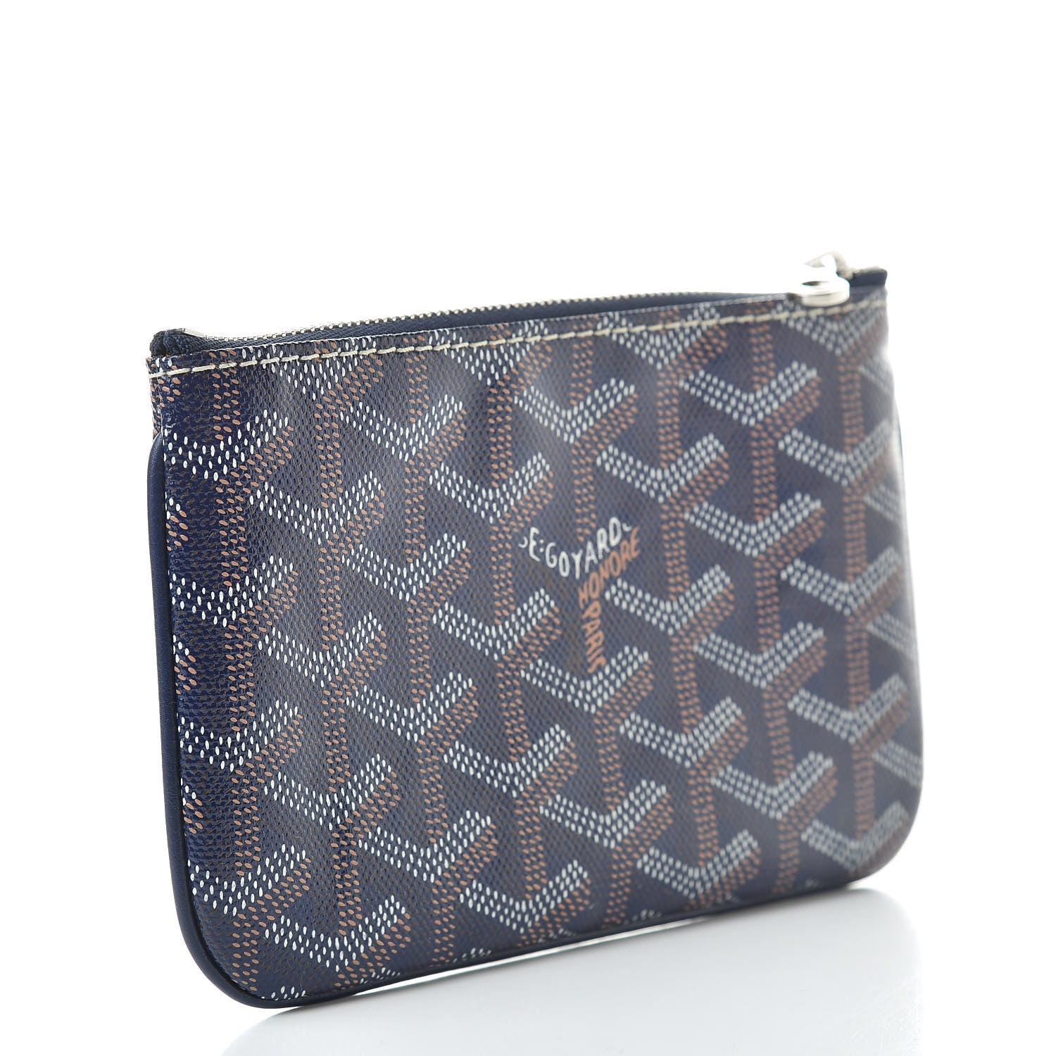 Goyard Goyardine Mini Senat Pochette Navy 3 of 8
