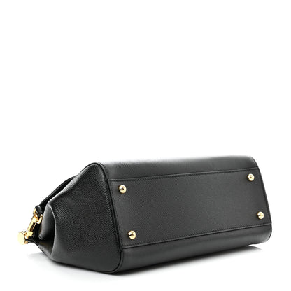 Dolce & Gabbana Dauphine Medium Miss Sicily Satchel Black 4 of 11