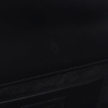 Saint Laurent Calfskin Classic Monogram Tassel Clutch Black 9 of 9