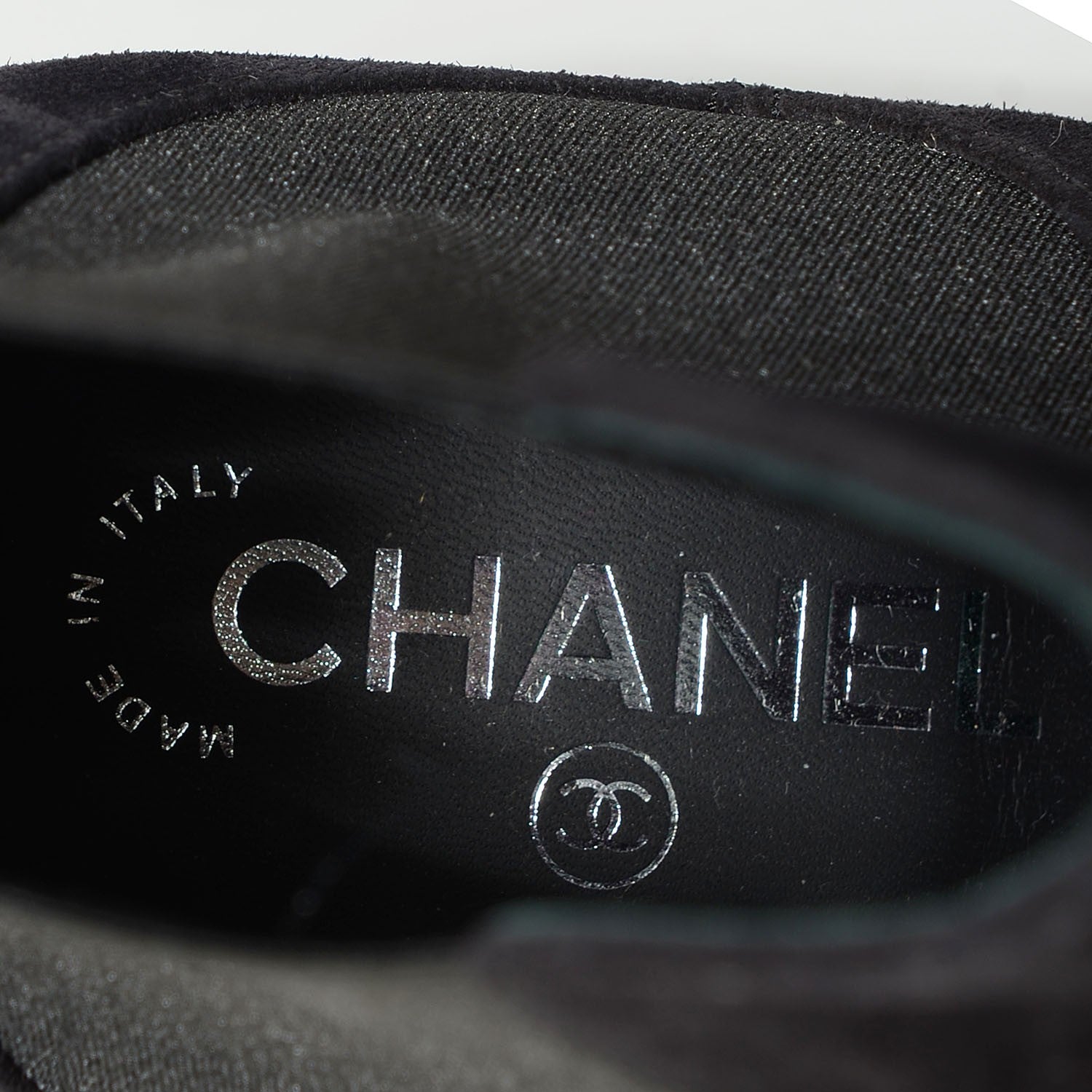 Chanel Suede Chain Around Elastic Boots 39 Marron Clair 7 of 8