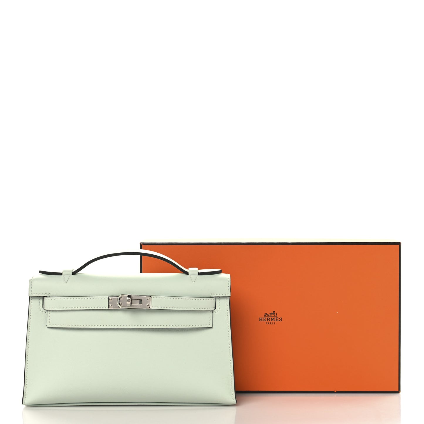 Swift Kelly Pochette Clutch Vert Peppermint