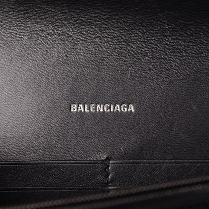 Balenciaga Smooth Calfskin B Wallet on Chain Black 9 of 12