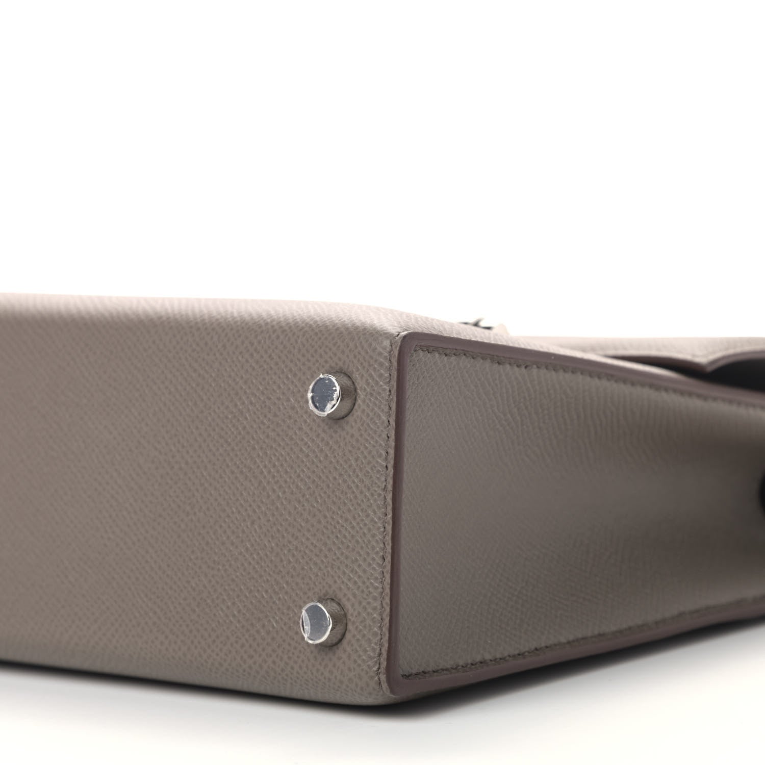 Hermes Epsom Verrou 21 Etain 6 of 8