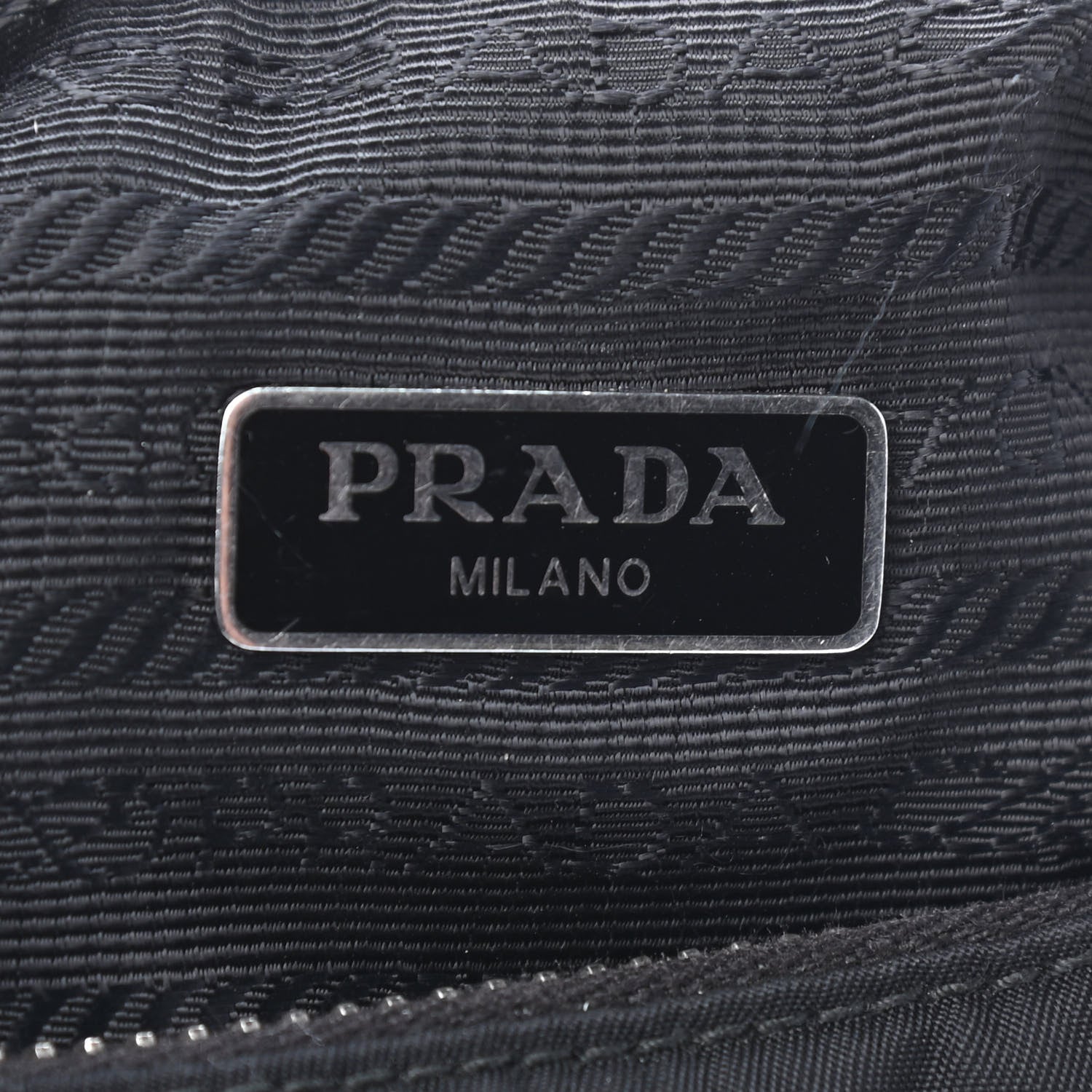Prada Nylon Re-Edition 2005 Shoulder Bag Black 5 of 5