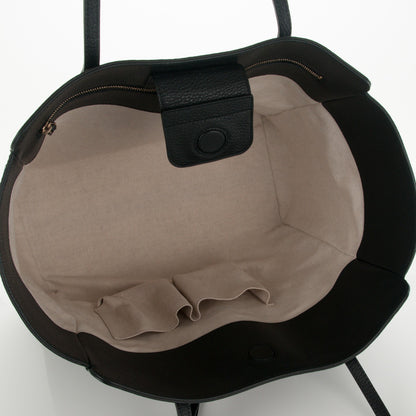 Gucci Pebbled Calfskin Medium Swing Tote Black 5 of 6