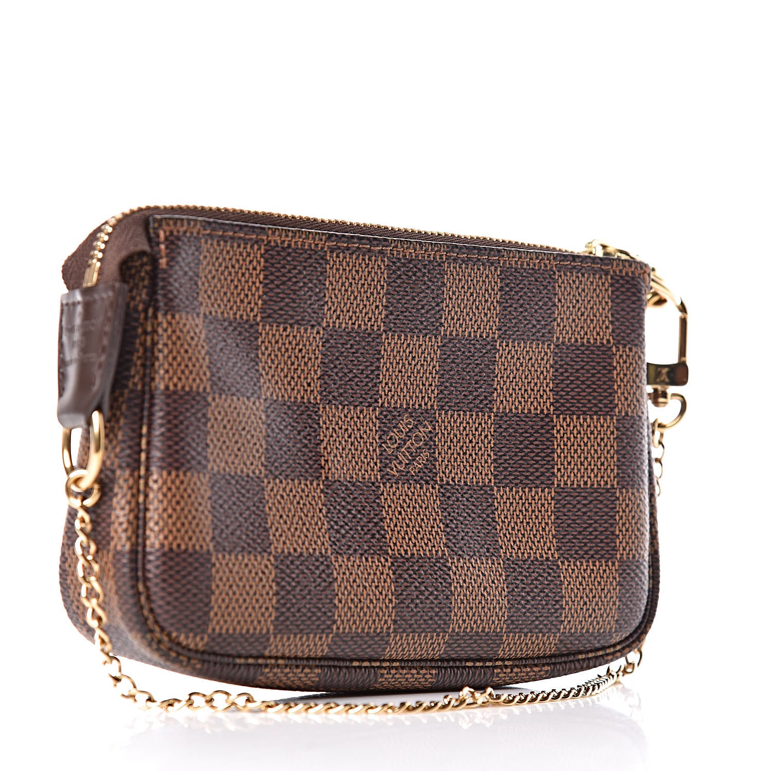Louis Vuitton Damier Ebene Mini Pochette Accessories 3 of 8