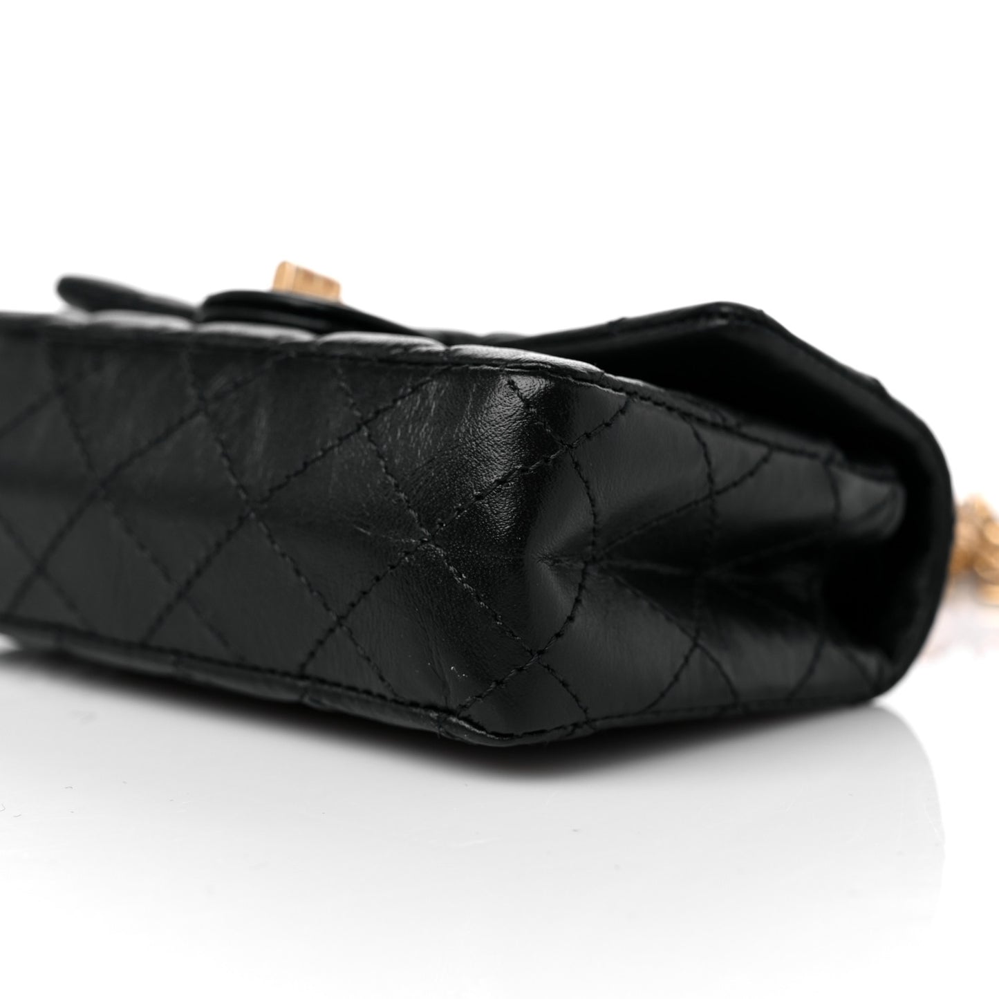 Lambskin Calfskin Tweed Success Story Set of 4 Minis Bags Black