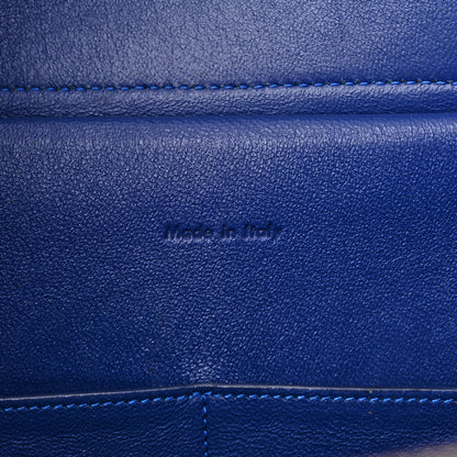 Celine Elephant Calfskin Mini Tri-Color Belt Bag Indigo 11 of 16