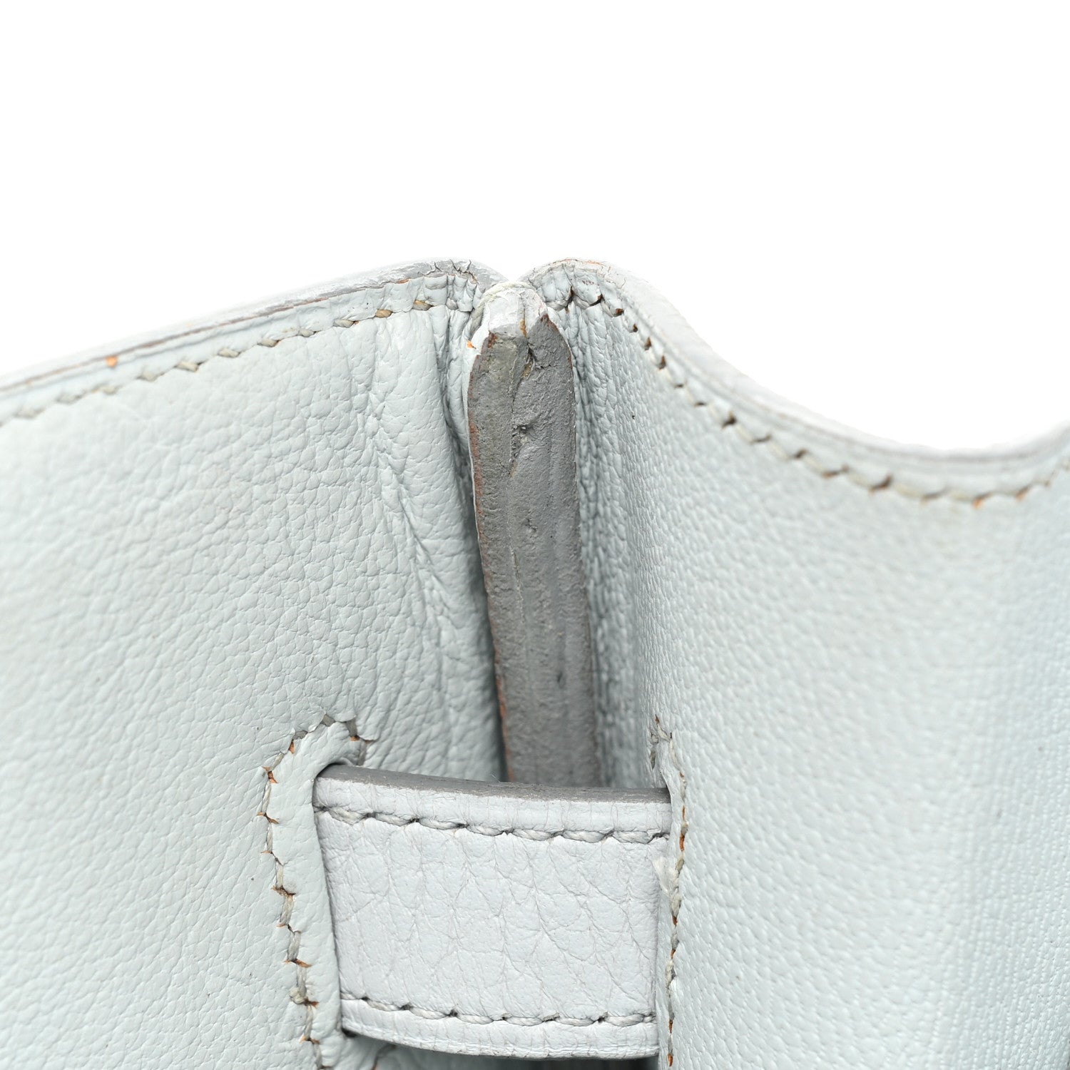 Hermes Taurillon Clemence Birkin 35 Gris Perle 14 of 25
