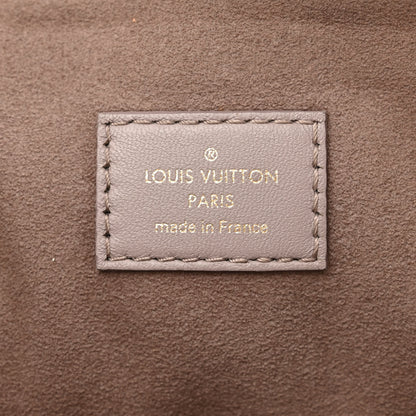 Louis Vuitton Lambskin Embossed Monogram Coussin MM Grey 8 of 12
