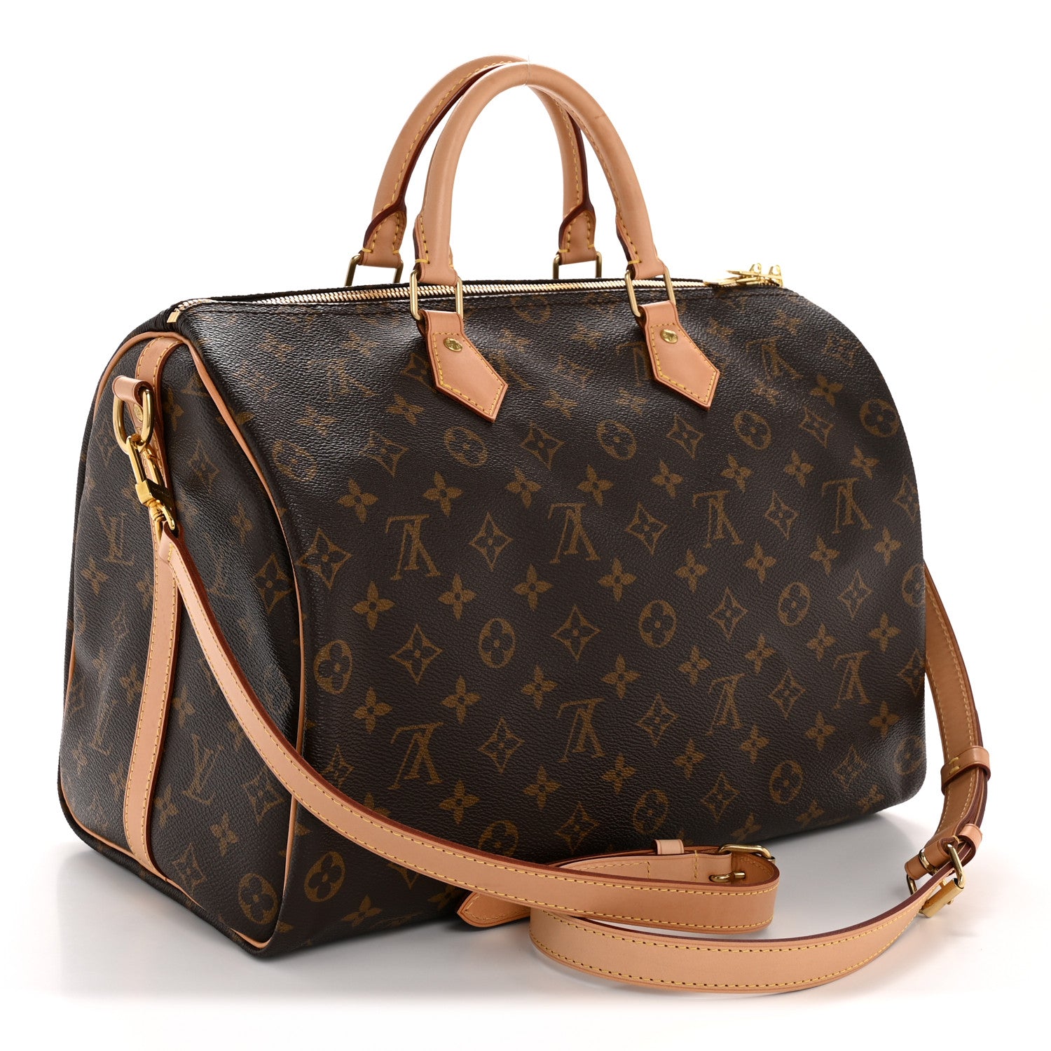 Louis Vuitton Monogram Speedy Bandouliere 35 3 of 14