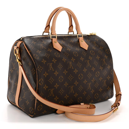Louis Vuitton Monogram Speedy Bandouliere 35 3 of 14