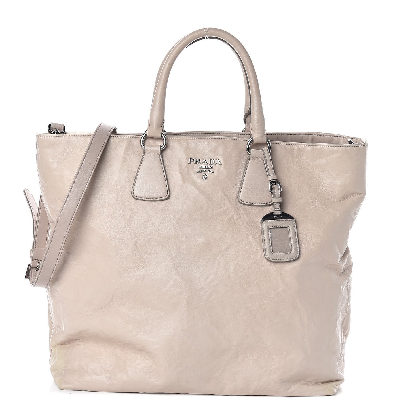 Nappa Antique Tote Pomice