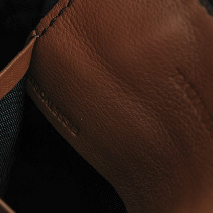 Burberry House Check Derby Peyton Crossbody Clutch Bag Tan 8 of 8