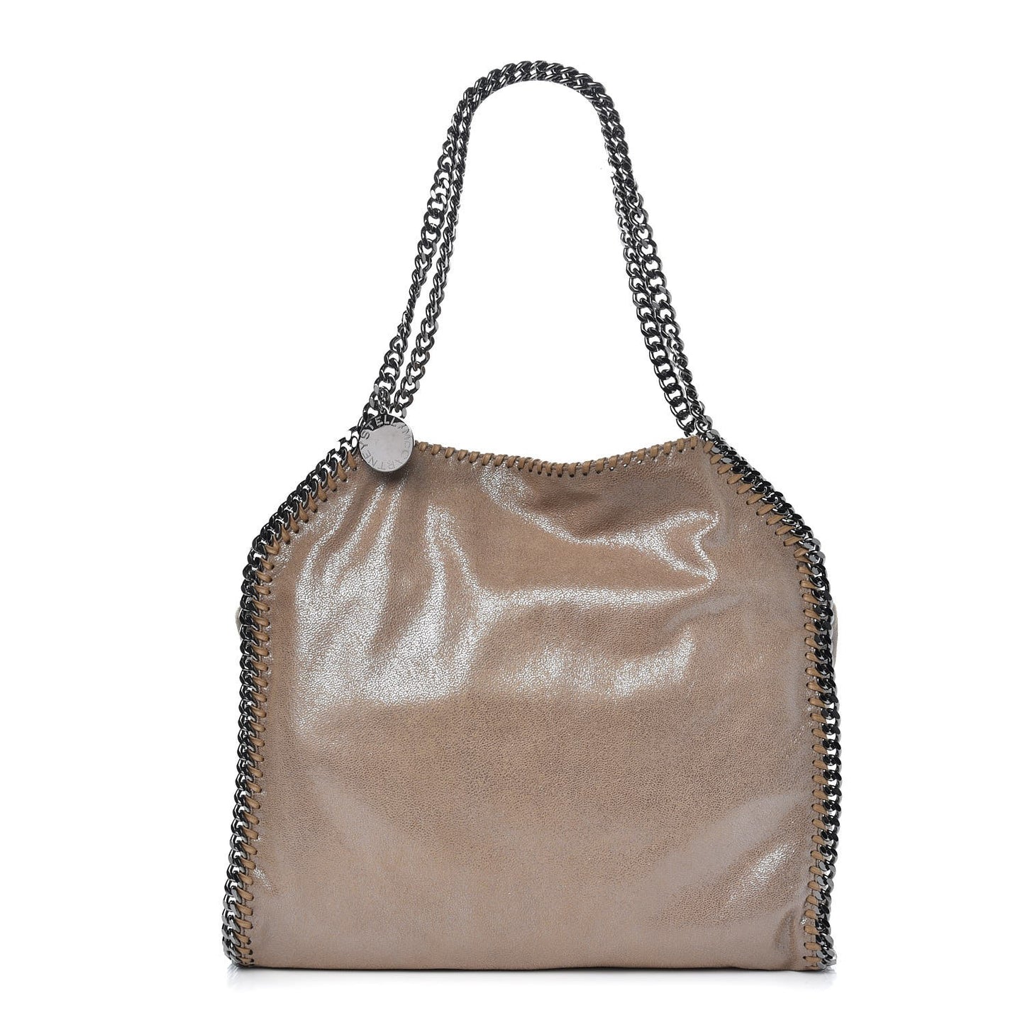 Shaggy Deer Small Falabella Tote Taupe