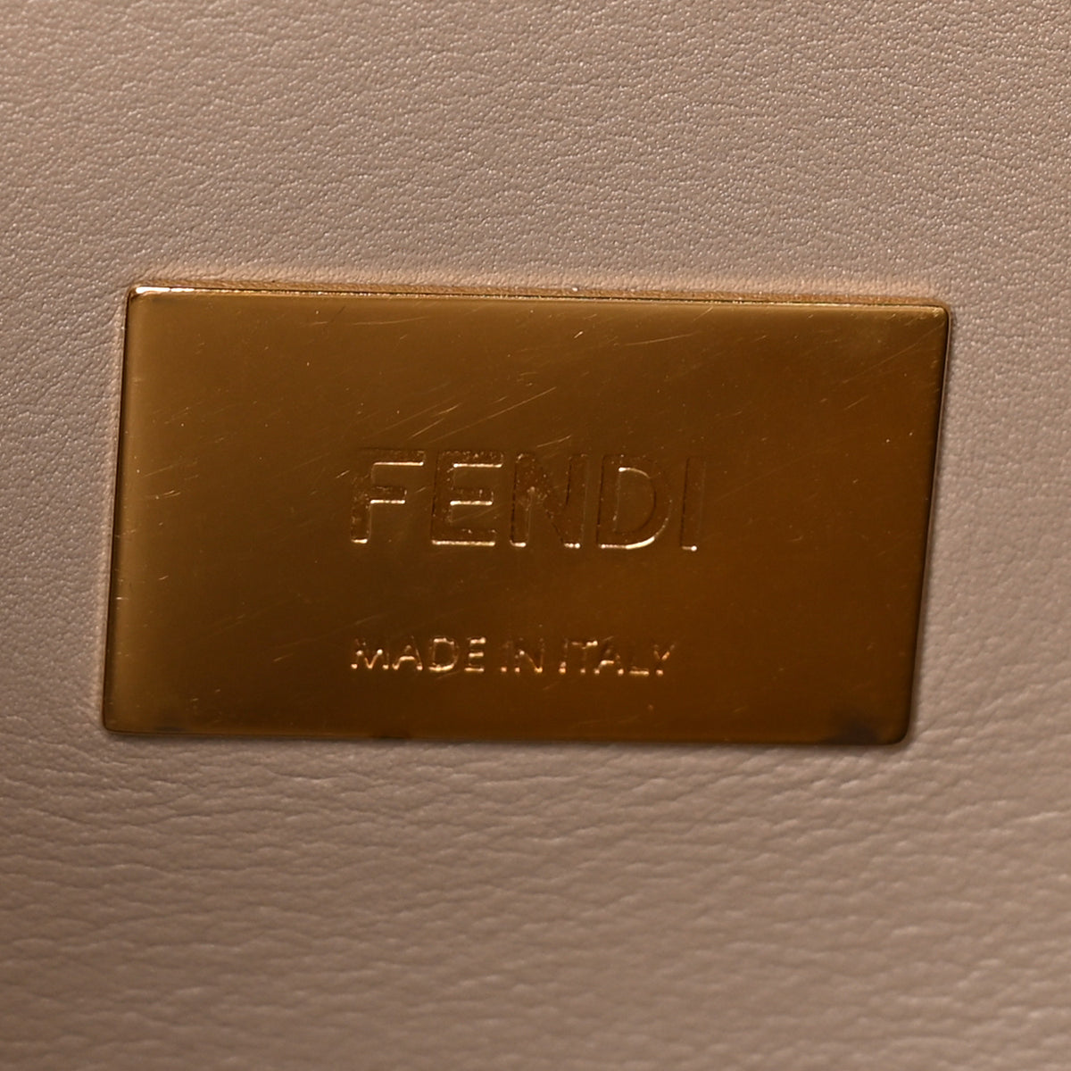Fendi Vitello Tahiti Burro Large Peekaboo Iconic Essentially Satchel Black Corda 6 of 9
