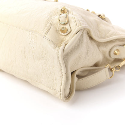 Balenciaga Agneau Giant 12 Gold Hardware City Blanc Creme Light Craie 7 of 12