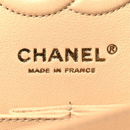 Chanel Caviar Quilted Small Double Flap Beige 6 of 10