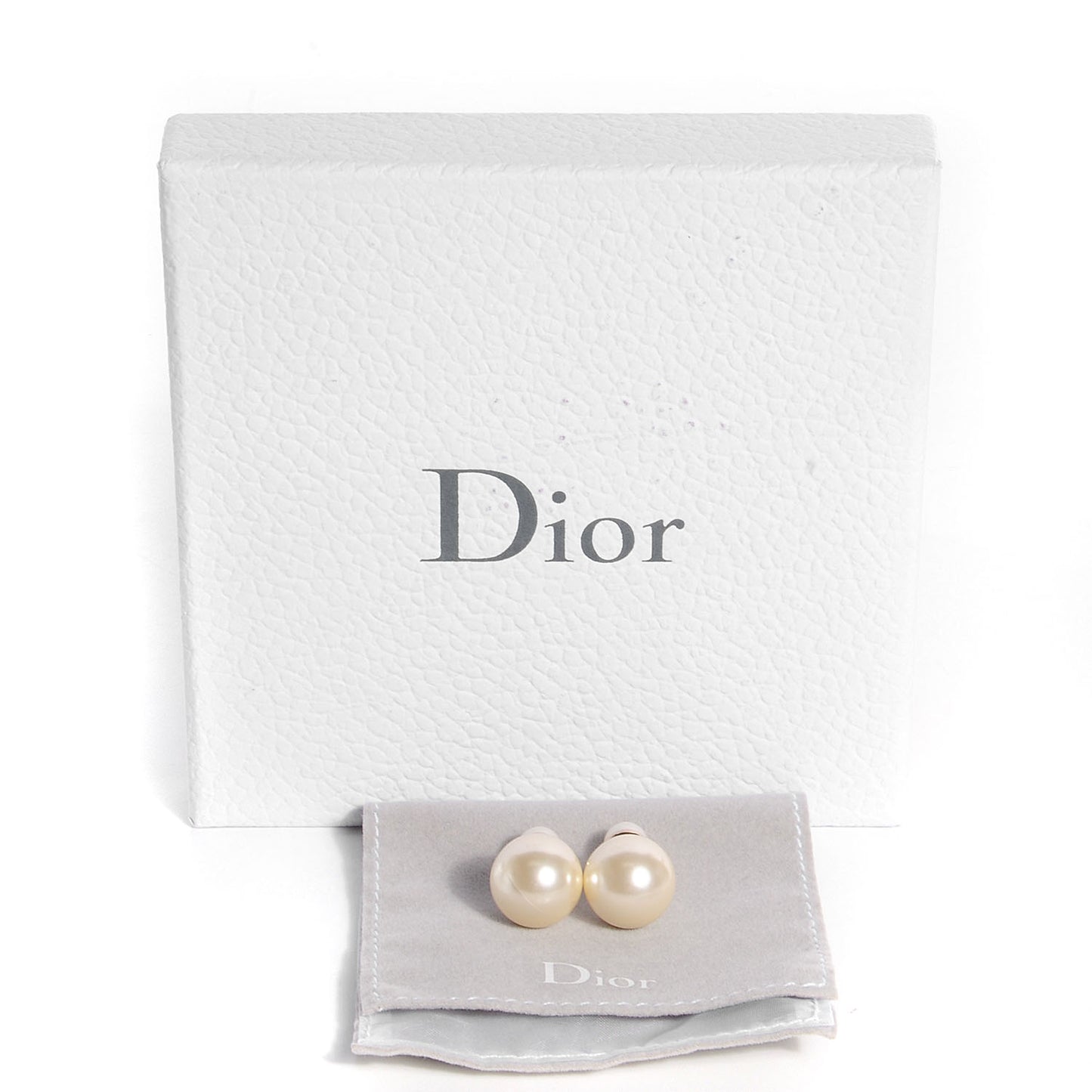 Mise En Dior Tribal Earrings Cream