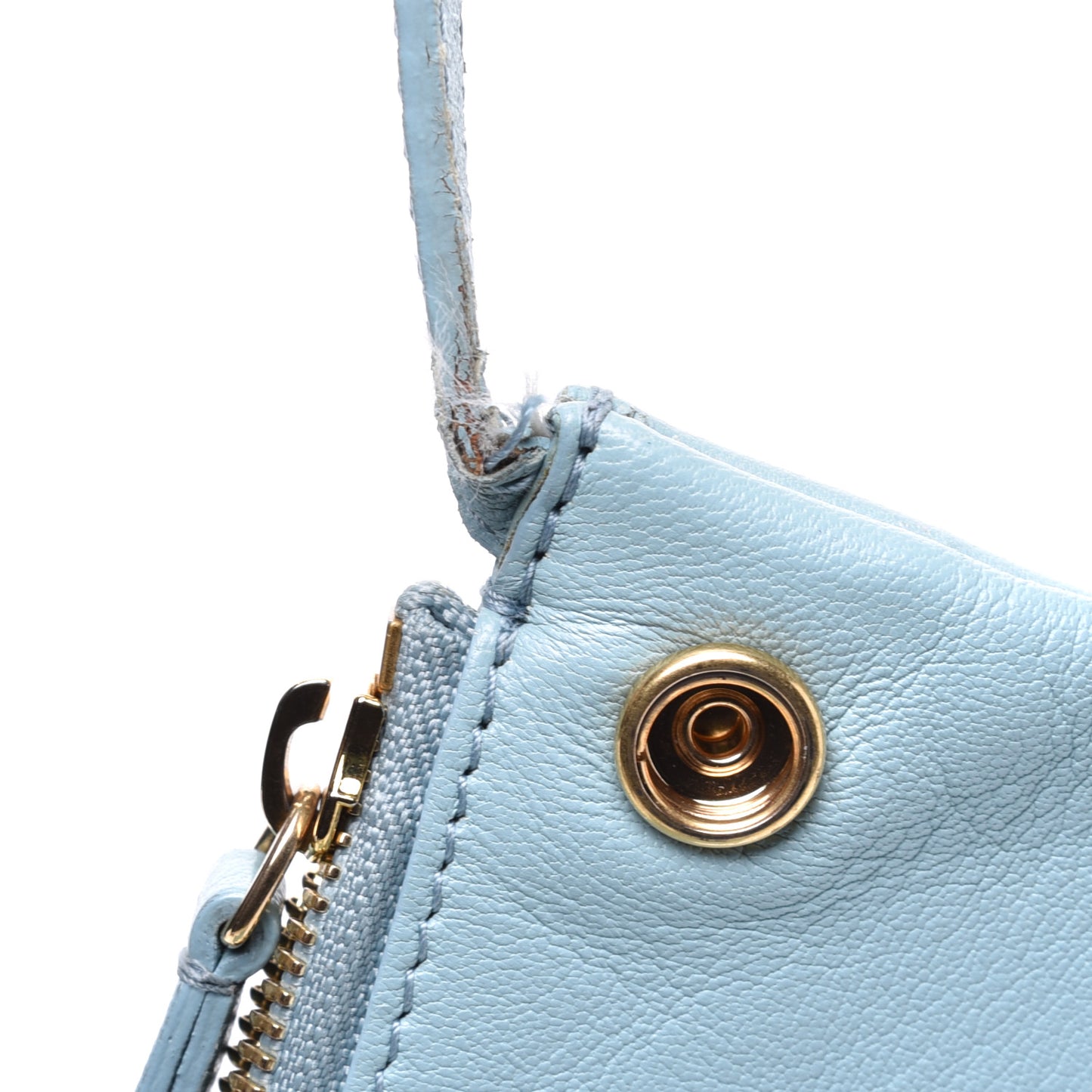 Smooth Lambskin Small Trio Crossbody Bag Jade