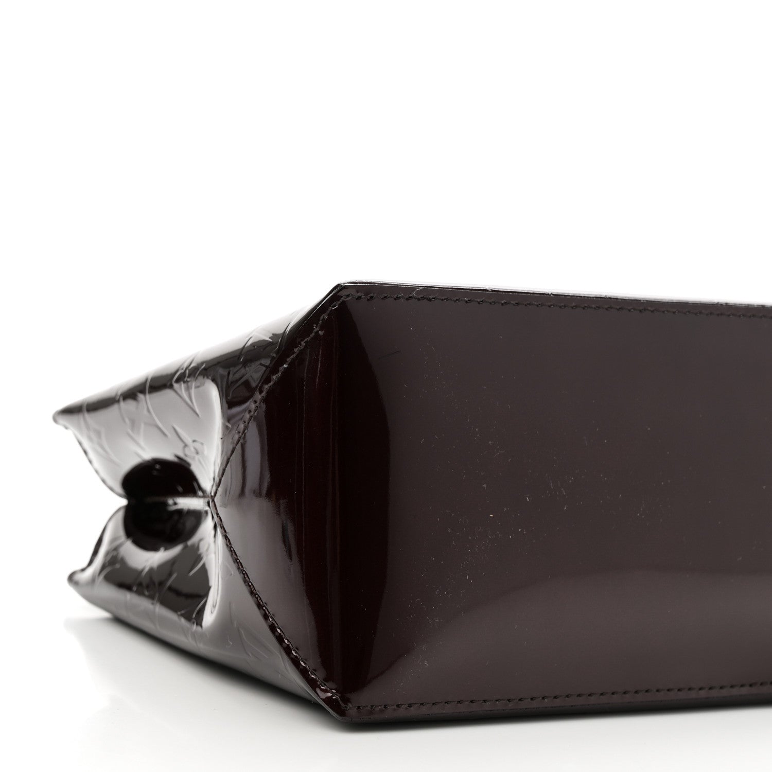 Louis Vuitton Vernis Wilshire PM Amarante 8 of 10