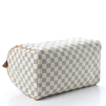 Louis Vuitton Damier Azur Speedy 30 3 of 10