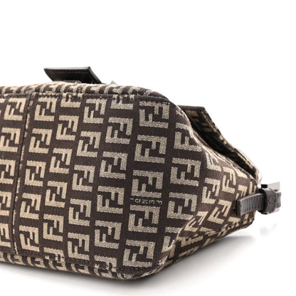 Fendi Zucchino Vitello Mini Mama Baguette Testa di Moro Beige 9 of 9