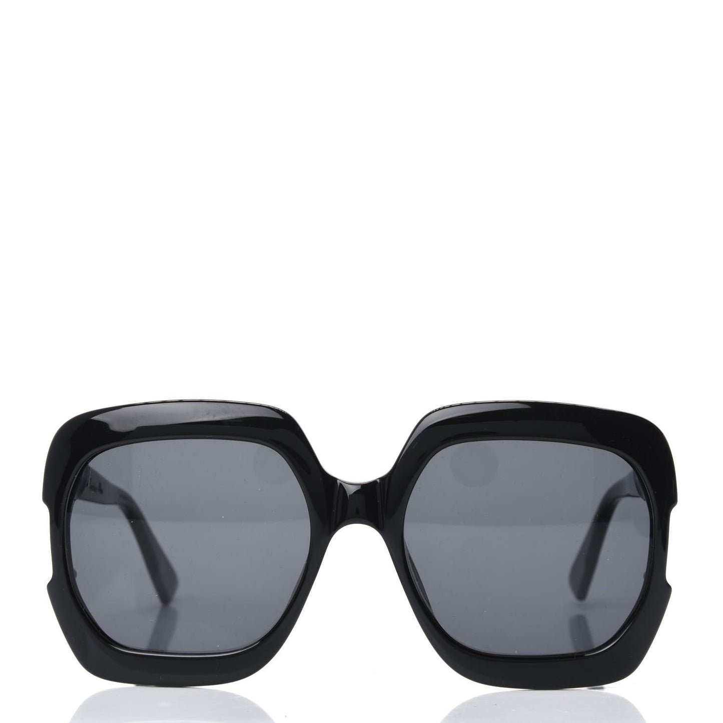 Square DiorGaia Sunglasses Black