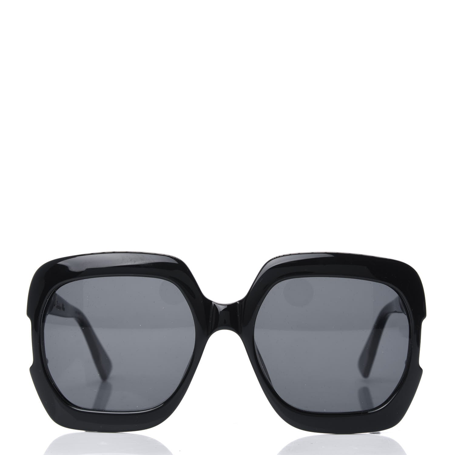 Christian Dior Square DiorGaia Sunglasses Black 2 of 4