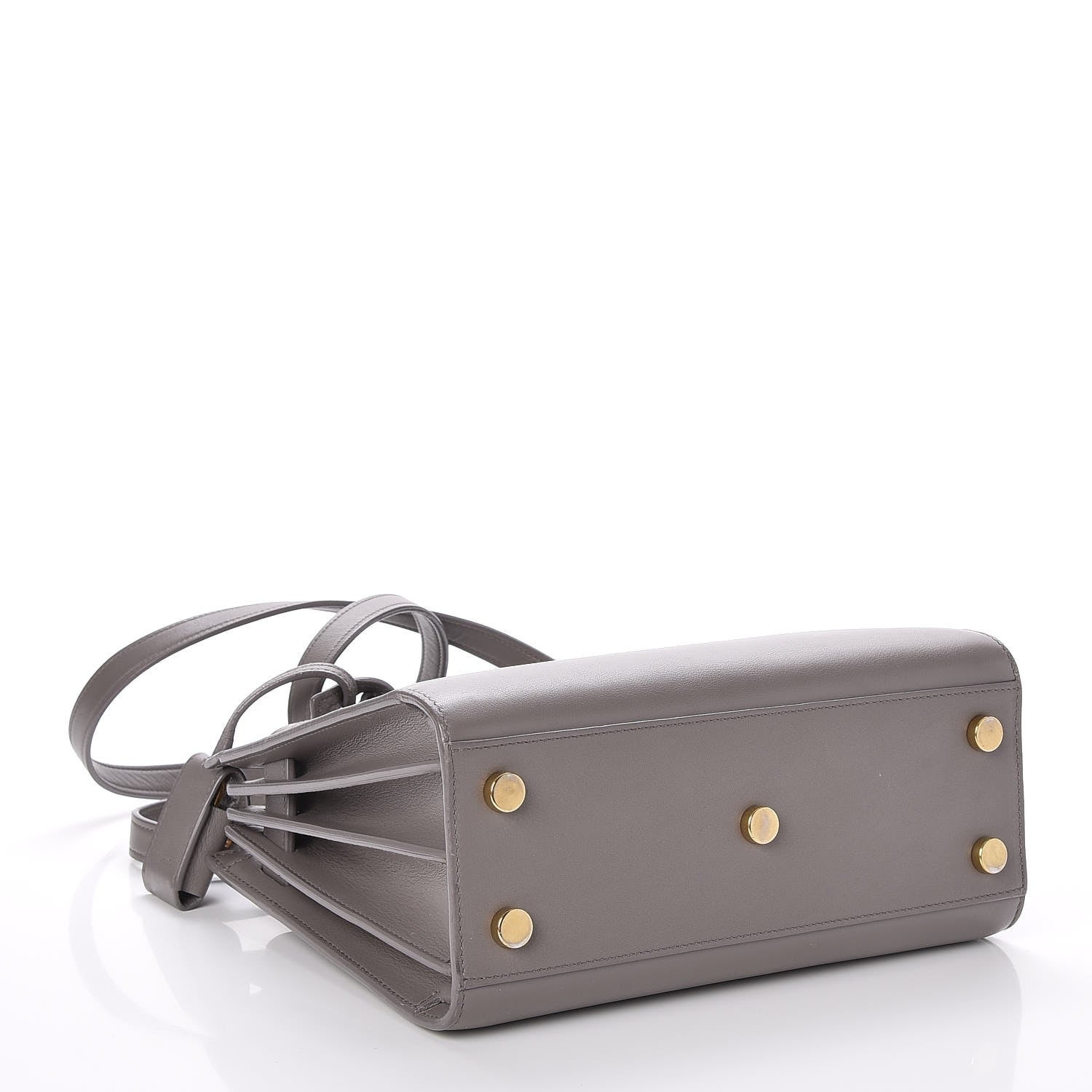 Saint Laurent Calfskin Nano Sac De Jour Fog 4 of 6