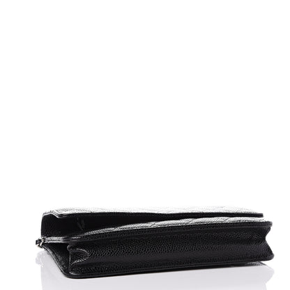 Chanel Caviar Quilted Wallet On Chain WOC Black 3 of 13