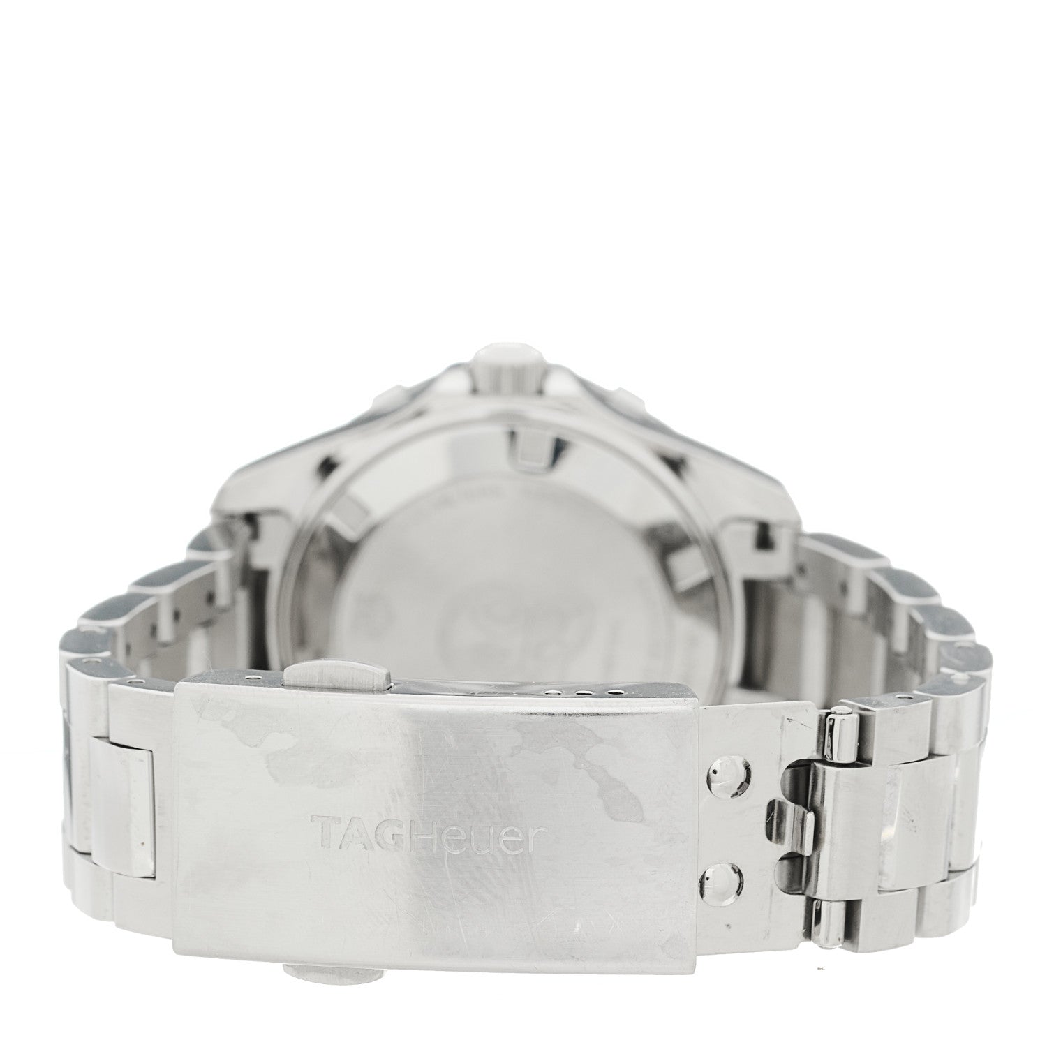 Tag Heuer Stainless Steel Diamond Bezel Mother of Pearl 36mm Aquaracer Lady Quartz Watch WBD131C 3 of 5
