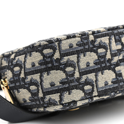 Christian Dior Oblique Belt Pouch Blue 7 of 9
