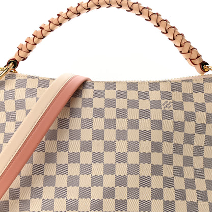 Louis Vuitton Damier Azur Beaubourg Hobo MM 7 of 9