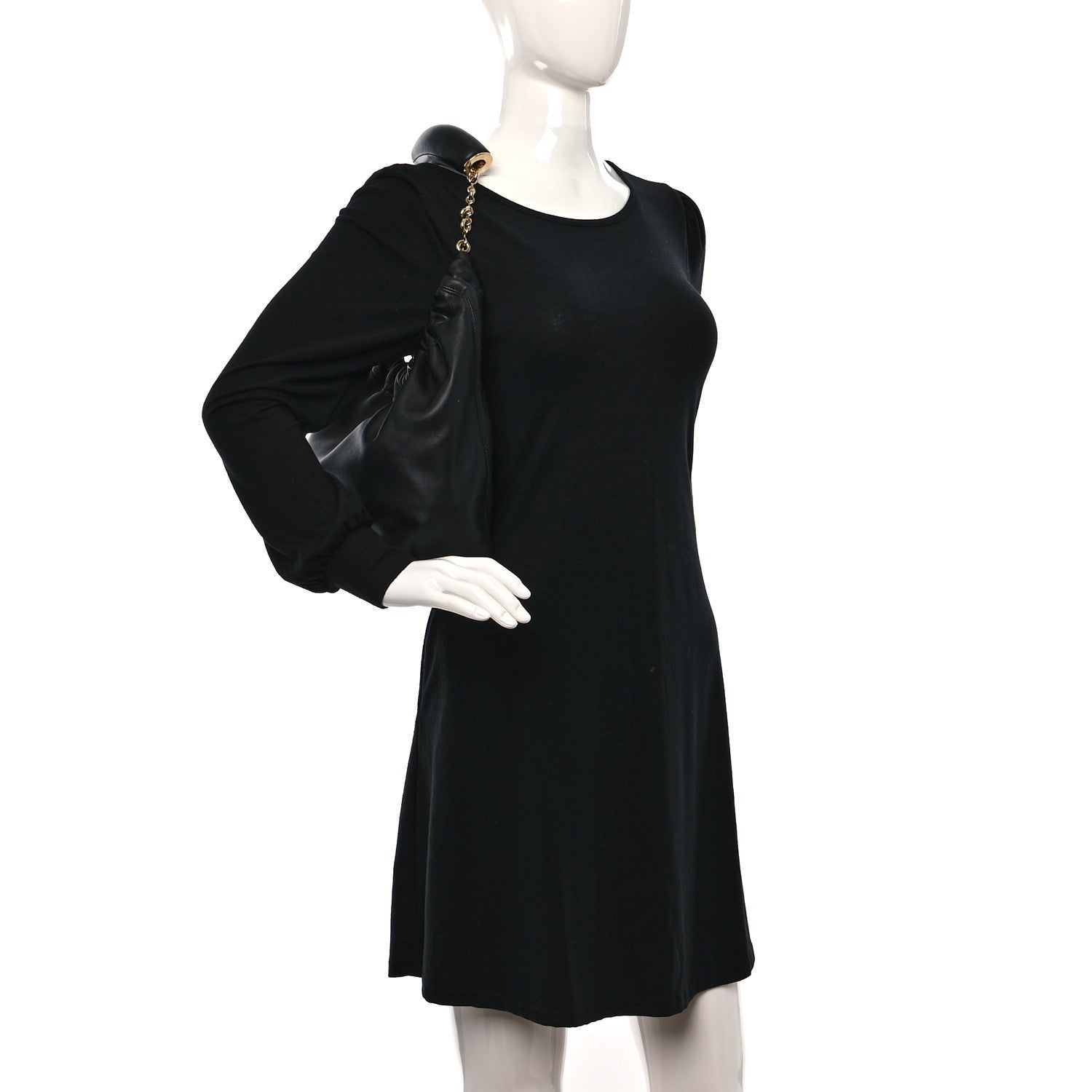Loewe Nappa Small Squeeze Bag Black 2 of 9